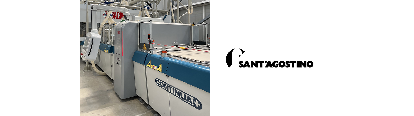 Ceramica Sant’Agostino looks to the future and goes for SACMI Continua+